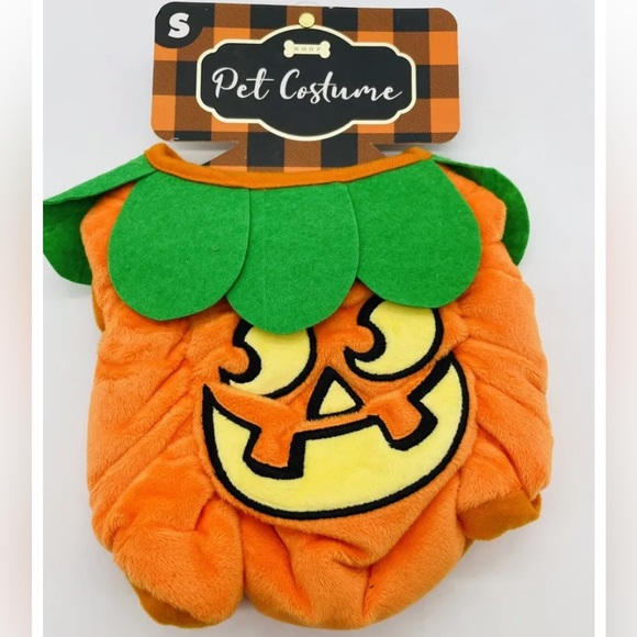 WOOF PET APPAREL Other - Brand New Woof Brand Pumpkin Dog Costume Small